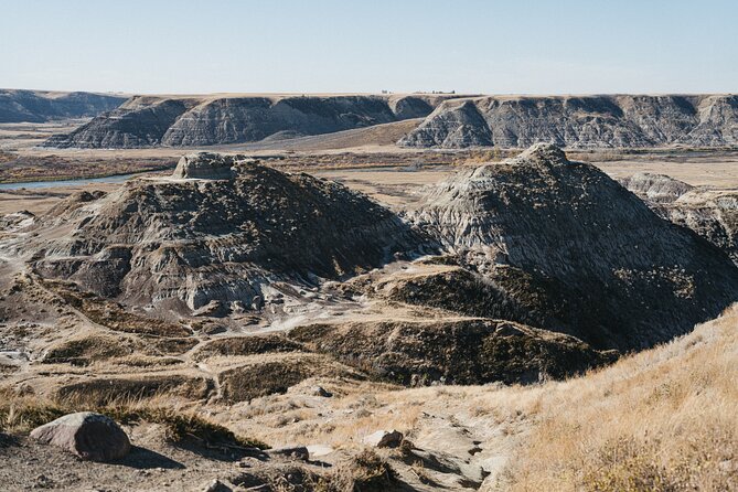 1 Day Drumheller Private Group Custom Tour: Calgary to Badlands - East Coulee School Museum and Homestead Antique Museum: small-town Alberta details