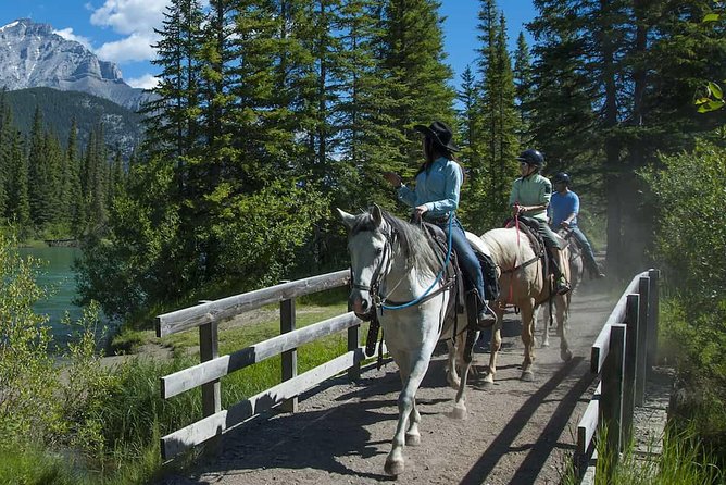 1 Hour Bow River Ride - The stables routine: helmet, weight checks, and learning the basics