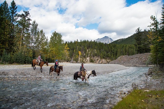 1 Hour Spray River Ride - Your one-hour Banff horseback rhythm on the Spray River