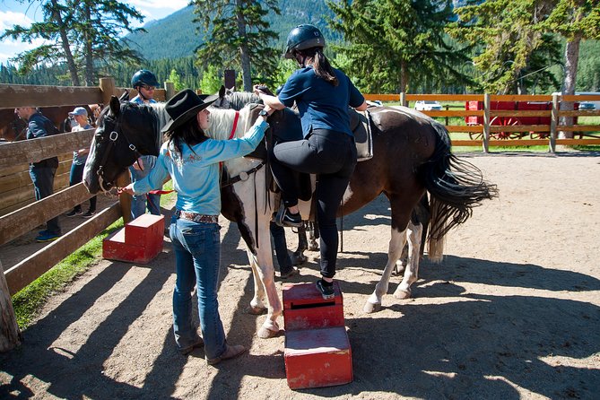 2 Hour Banff Horseback Riding Adventure - Passing hot springs on the way to Cave and Basin