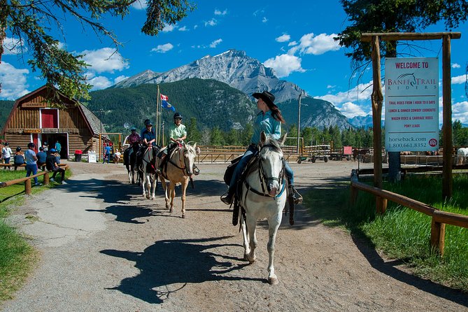 2 Hour Banff Horseback Riding Adventure - Sulphur Mountain climb: marshy paths and big effort