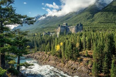 2-Hour Guided Banff Townsite e-Bike Explorer - Bow Falls, Surprise Corner, and Banff Springs Hotel