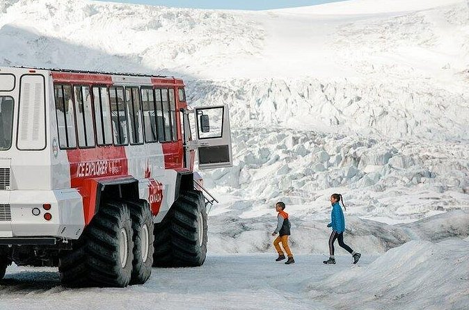Along Icefields Parkway: Peyto Lake, Bow Lake & Columbia Icefield - Columbia Icefield Centre: the Athabasca Glacier moment depends on your Snowcoach