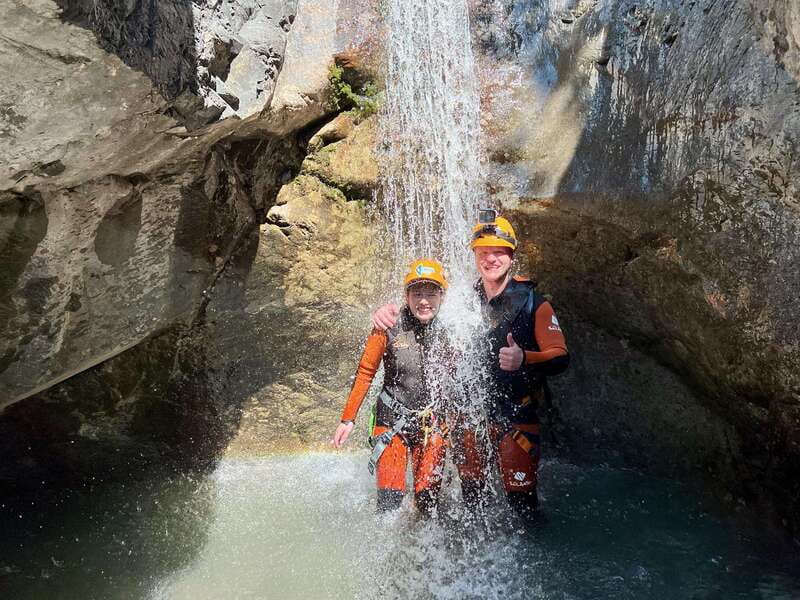 Banff: Beginner Canyoning Half-Day Tour - Rappels Step by Step: how Heart Creek helps beginners gain control