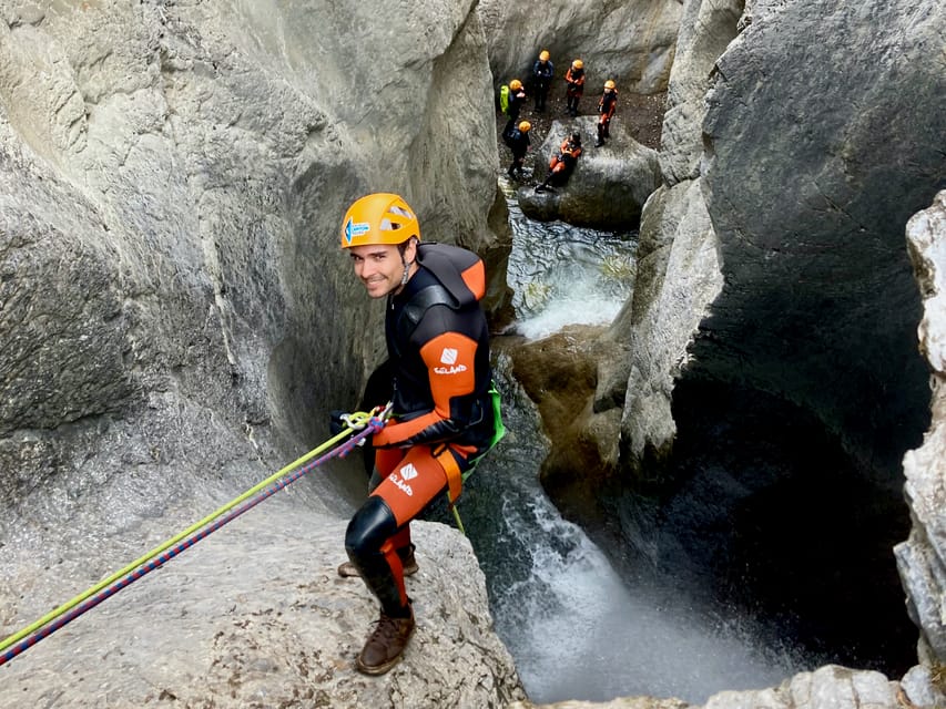 Banff: Beginner Canyoning Half-Day Tour - The Wet Waterfall Finale: 60–70 ft rappel, plus an 80ft+ challenge option