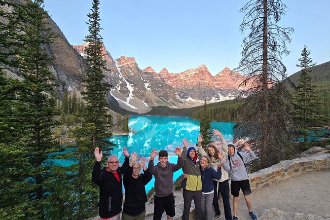 Banff/Canmore Moraine Lake & Lake Louise– Hike, Canoe or Sightsee - Stop 2 at Lake Louise: hike, canoe, or paddle across the lake