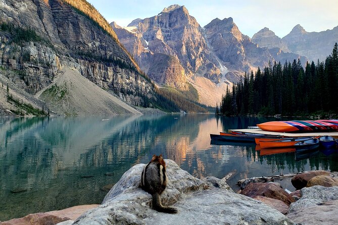 Banff/Canmore Moraine Lake & Lake Louise– Hike, Canoe or Sightsee - How the small 14-passenger van changes the day