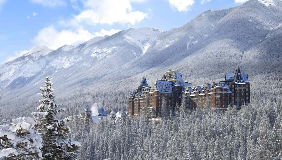 Banff Gondola, Banff Town, Lake Minnewanka, Bow Falls - Bow Falls: Fast, Powerful Waterfall Viewing