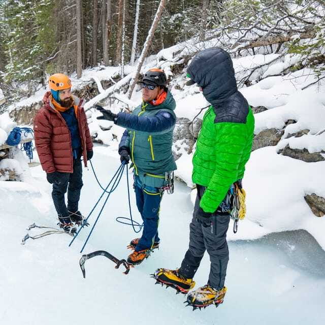 Banff: Introduction to Ice Climbing for Beginners - What the day feels like: mastering body positioning on real ice