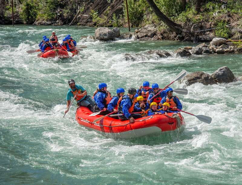 Banff: Kananaskis River Whitewater Rafting Tour - On the water: paddling commands, rapid hits, and the Olympic course twist