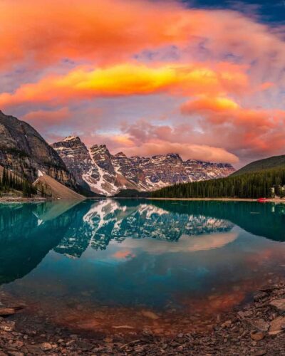 Banff: Lake Louise, Moraine, Emerald Lake & Canyon Day Trip - Lake Louise Village lunch and the Rockpile panoramic mindset