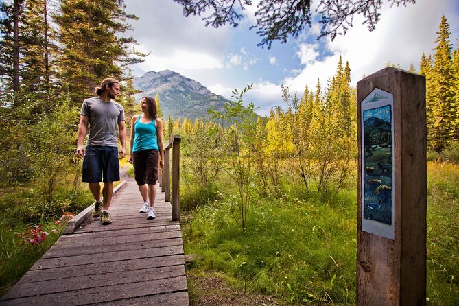 Banff LOST TOWNS and Untold Stories! 2hr Walk + Transportation - Route choices: muddy trails vs mostly paved