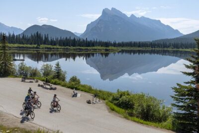 Banff Mountain Lakeside - E-bike Tour - Your ride starts in Banff National Park, then builds momentum