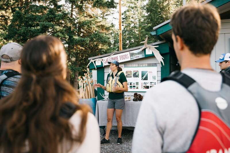Banff National Park: Big Canoe River Explorer Tour - Banff Canoe Club: The easy start by the Bow River