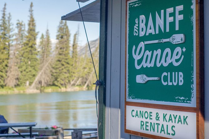 Banff National Park Big Canoe Tour - Refreshments at the end: a smart finish after cold air and arm work