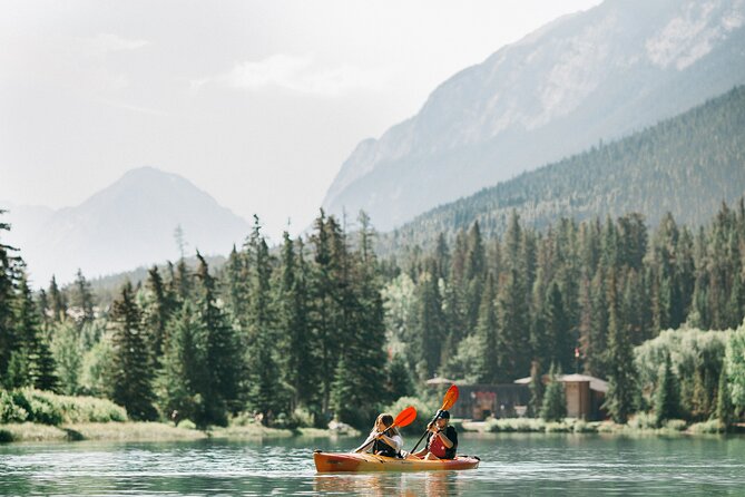 Banff National Park- Double Kayak Experience - Banff’s double kayak setup: what you’re really signing up for