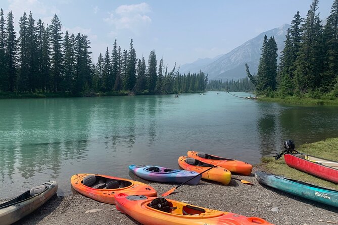Banff National Park- Double Kayak Experience - Stop 2: Vermilion Lakes for reflections, quiet water, and wide-open skies