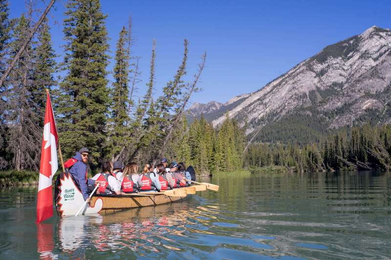 Banff: Wildlife on the Bow River Big Canoe Tour - Meeting at Banff Canoe Club and Getting Sorted Fast