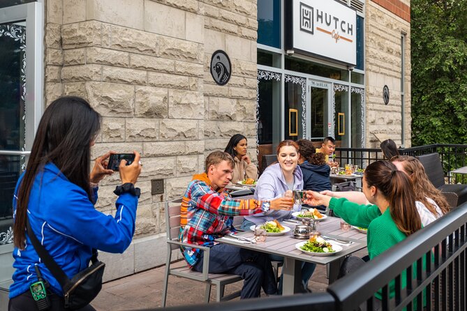 Calgary #1 Food Bike Tour: Taste Local And See The City By E-Bike - Bow River cruising and Peace Bridge passing: the route that does the heavy lifting