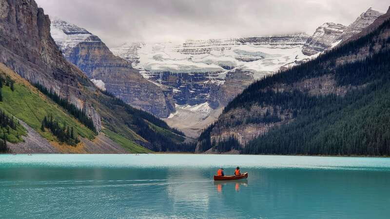 Calgary: 2-Day Banff National Park Highlights Summer Tour - Day 1 in Banff: Minnewanka history, Downtown Banff, Johnston Canyon, then the chairlift