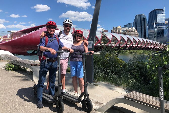 Calgary City Highlights 2 Hour E-Scooter Tour - Prince’s Island Park: wildlife chances and seasonal live music