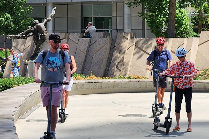Calgary City Highlights 2 Hour E-Scooter Tour - Calgary Pathway System and the Bow River: where you feel the speed