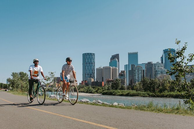 Calgary City Highlights 3 Hour Bike Tour, E-Bike Upgrade Avail. - Start at Toonie Tours Calgary: easy pickup, clear flow