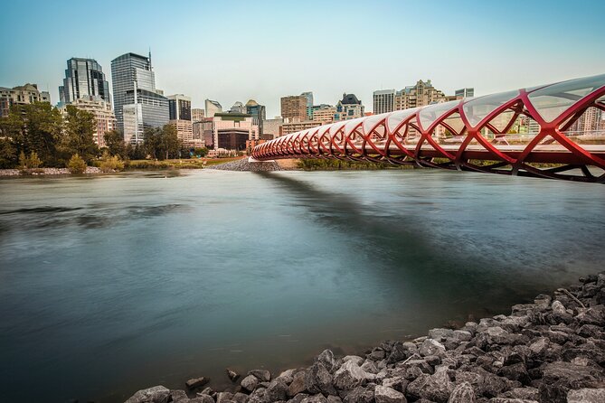 Calgary City Highlights 3 Hour Bike Tour, E-Bike Upgrade Avail. - Peace Bridge: short stop, big architecture impression