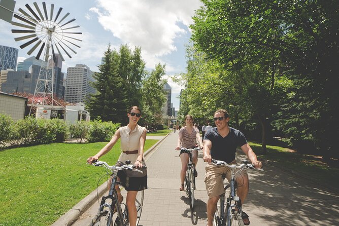 Calgary City Highlights 3 Hour Bike Tour, E-Bike Upgrade Avail. - A route built for bearings: 3 hours, lots of stops, not chaos