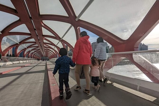 Calgary City Tour: Peace Bridge, Calgary Tower & Stephen Avenue - The group size and vehicle comfort: small-group usually wins