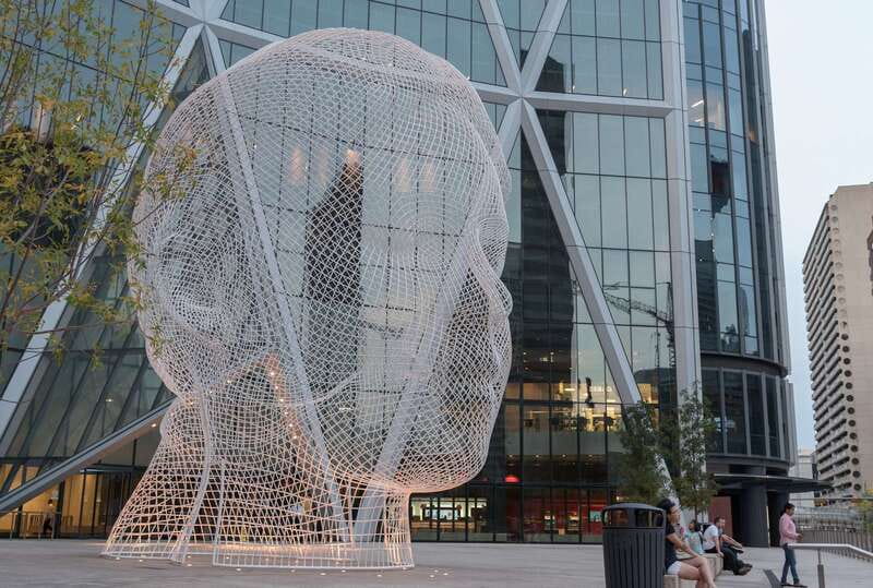 Calgary Downtown: 2-Hour Introductory Walking Tour - East Village Revival and Old Downtown Bones