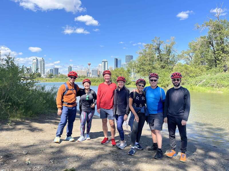 Calgary: E-Scooter City Highlights Tour - Central Memorial Park: a quieter stop with meaning