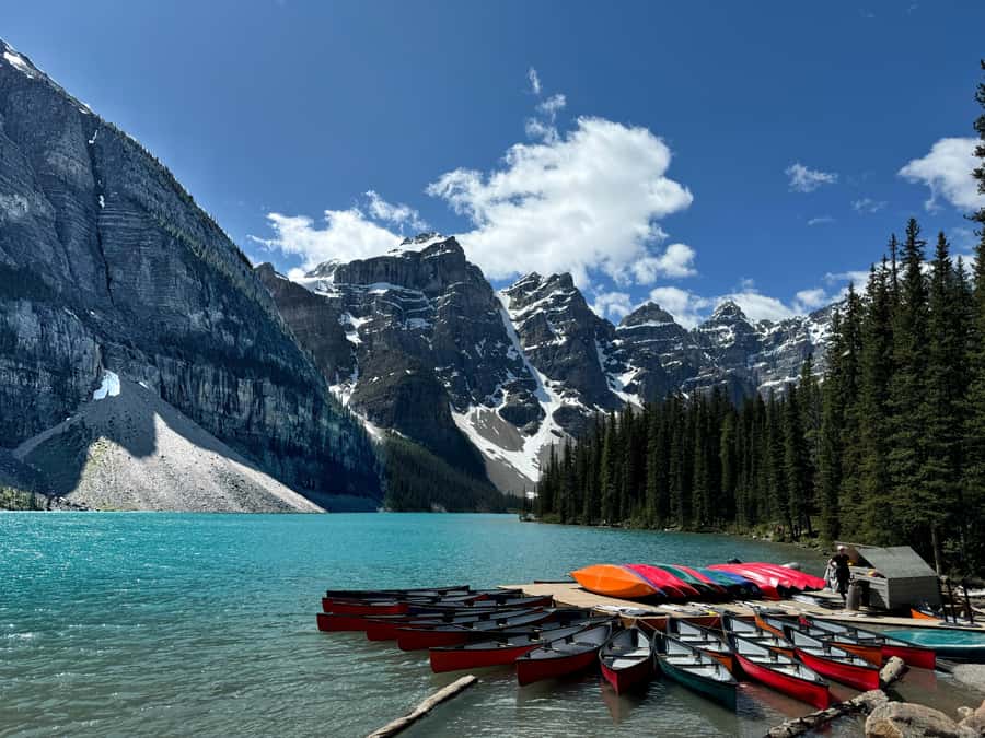 Calgary: Lake Louise, Moraine Lake, & Emerald Lake Tour - Banff town time (or Bow Falls): choose your last-minute vibe