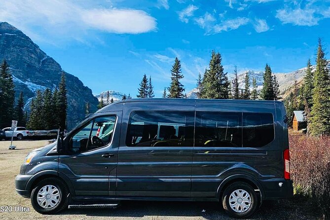 Calgary YYC Airport to Banff Shared Shuttle - Banff Drop-Off Near Banff Avenue (Mount Royal Hotel Area)