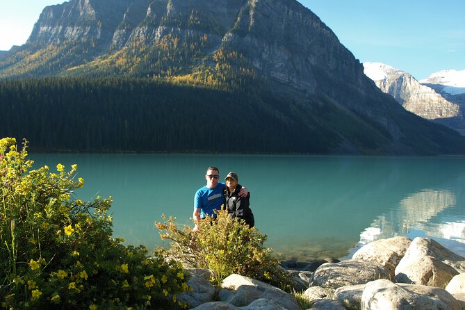 Canadian Rockies Golden Hour Tour | Lunch Included - Stop 1: Bow Lake at sunrise in Banff