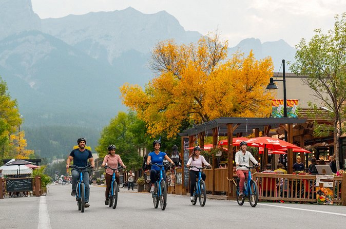 Canmore’s #1 Food Bike Tour: A Must Do Mountain Experience! - Three Sisters viewpoints: how the scenery time is built in