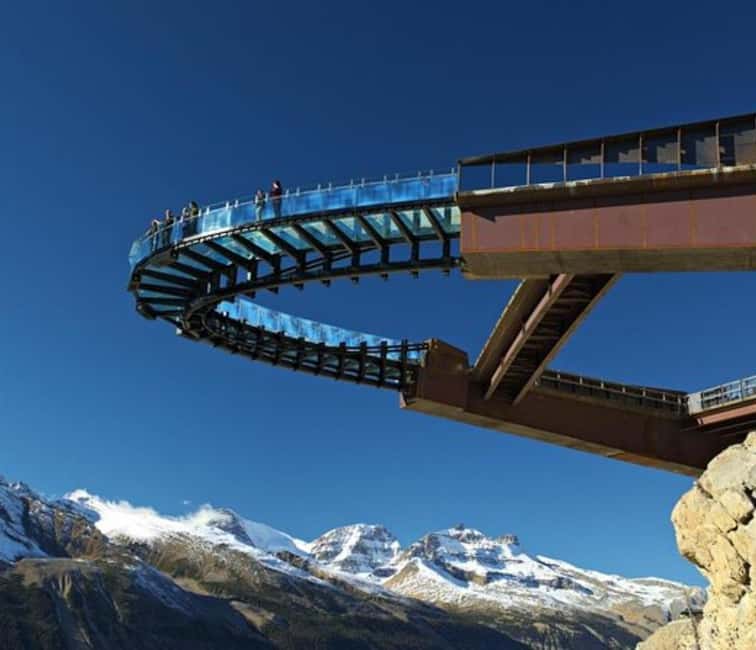 Columbia Icefield, Skywalk, Crowfoot Glacier, and Lakes Tour - Where the day starts: Lake Louise to the Crowfoot Glacier viewpoint