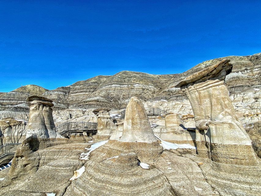 Drumheller: Bad Land & Dinosaur Museum Tour from Calgary - Star Mine Suspension Bridge: A Historic Detour