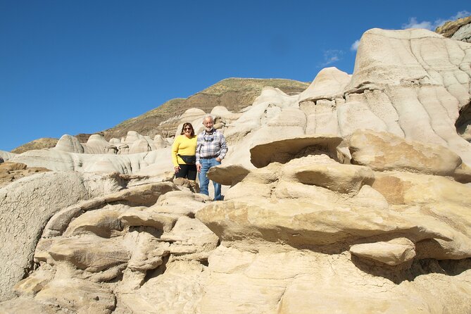 Drumheller | Badlands | Off the Beaten Path - Summer-only Bleriot Ferry and Orkney Viewpoint over the Red Deer River