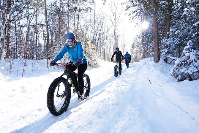 Electric Fat Biking Adventure in Banff | Small Group Adventure - Banff Town Sign, Banff Springs Hotel, and Bow Falls: The Photo Stops That Matter