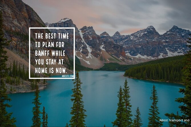 Experience Banff & Lake Louise | Moraine - PRIVATE DAY TOUR - Lake Minnewanka and Two-Jack Lake Loop: Wildlife Odds on a Scenic Drive
