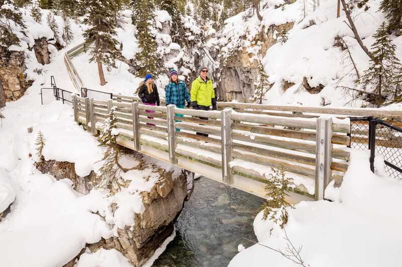 From Banff: Marble & Johnston Canyon Icewalk Combo - Johnston Canyon Icewalk in Banff National Park: Frozen Waterfalls and Catwalks