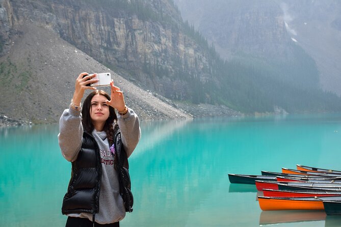 From Banff: Shuttle Service to Moraine Lake & Lake Louise - The ride itself: air-conditioned transport, small groups, and onboard narration