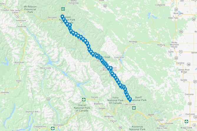 Icefields Parkway: a Smartphone Audio Driving Tour - Icefields Parkway by smartphone: how the audio really guides