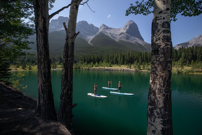Intro to Stand Up Paddleboarding, Banff National Park - The 1.5-Hour Flow: From Johnson Lake Road to Clear Water