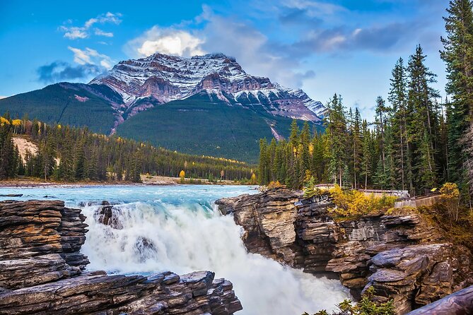 Jasper and Columbia Skywalk Icefield Parkway Private Day Tour - Athabasca Falls and Sunwapta Falls: The Water Stops That Save the Day