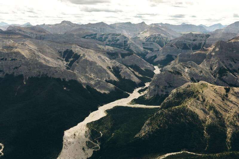 Kananaskis: 30-Minute Heli Tour of Minnewanka Lake and Banff - Mt Yamnuska at the End: one last look before landing