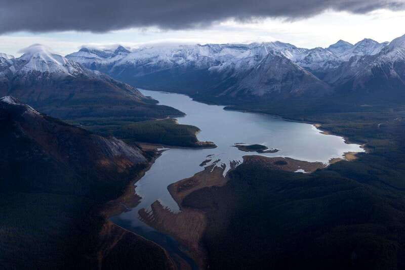 Kananaskis: 45 Minute "Sleeping Warrior" Helicopter Tour - Takeoff views: Mount Baldy and the first big named peaks