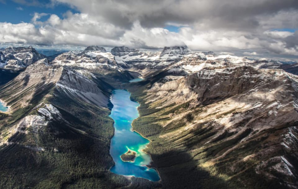 Kananaskis: 45 Minute "Sleeping Warrior" Helicopter Tour - Nakiska to Kananaskis Village: valleys, ridges, and scale