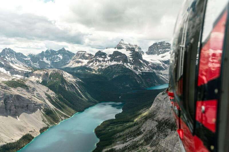 Kananaskis: 45 Minute "Sleeping Warrior" Helicopter Tour - Mount Assiniboine Core Area: cruising over the glaciers